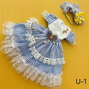 25-30cm BJD boneca de brinquedo, roupa vestido vestido pequena saia vestido de brinquedo acessórios dom vestido acessórios
