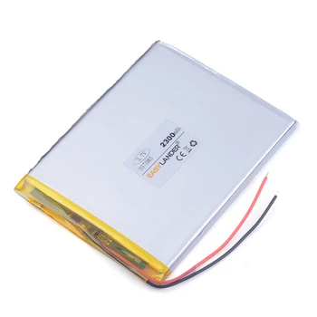 bateria recarregável de lítio de 357085 2300mAh pode ser personalizado por atacado Tablet pc MID IPAQ Poder