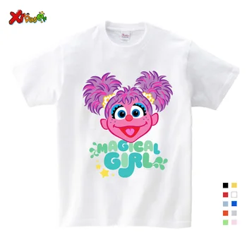 Crianças Meninas Curto T-Shirt de Verão Meninos de Bebê de Algodão Tops da Criança Tees de Roupas, Roupas de Crianças T-shirts de Manga Curta Verão 2021 0