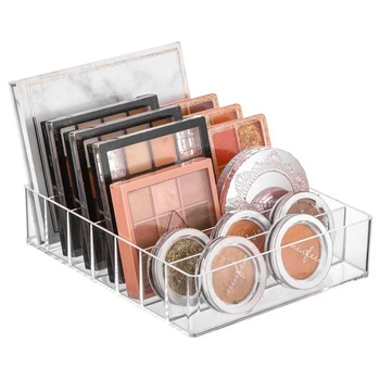 Maquiagem Organizador, Compact Makeup Paleta De Organizar, De 7 Seções De Cosméticos Caixa De Armazenamento Para Bancadas De Casa De Banho, Vaidades 0