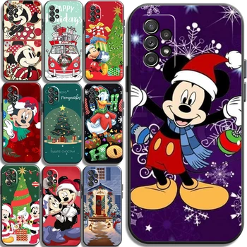 Natal do Mickey Casos de Telefone Para Xiaomi Redmi Nota 8T 8Pro 2021 8 7 8A 7A 8 Pro Tampa Traseira Coque Carcasa TPU Macio Funda