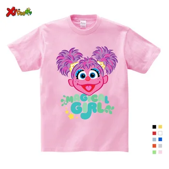 Crianças Meninas Curto T-Shirt de Verão Meninos de Bebê de Algodão Tops da Criança Tees de Roupas, Roupas de Crianças T-shirts de Manga Curta Verão 2021 1