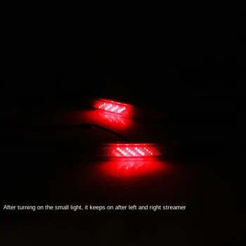 2pcs DIODO emissor de Luz Traseira de Freio Lâmpada da lanterna traseira Traseira de Neblina Luz de Aviso Refletor de Luz Para Hyundai Elantra 2016 2017 2018 2019 2