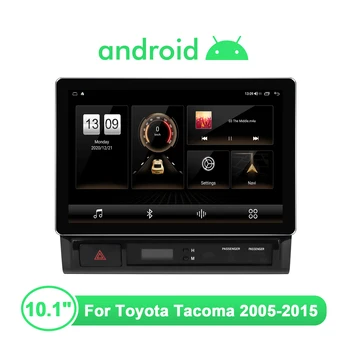 10.1 Polegadas Autoradio 1 Din Multimídia Android 10 auto-Rádio Estéreo HD 1920*1200 Unidade de Cabeça Para Toyota Tacoma 2005 2015 CarPlay