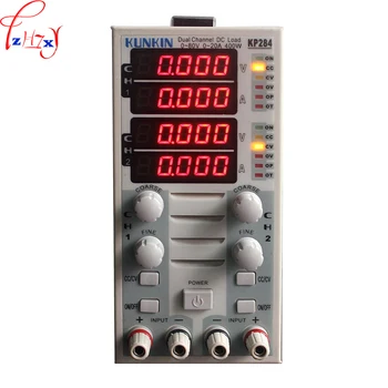 1pc de canal Duplo DC eletrônico testador de carga capacidade da bateria de teste LED de indicação de carga do medidor 220V