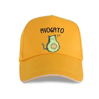 novo boné chapéu JCGO das Mulheres do Verão do Algodão Tamanho Plus S-5XL Engraçado Abacate Impressão de Gato Boné de Beisebol Mulher Casual Senhora T