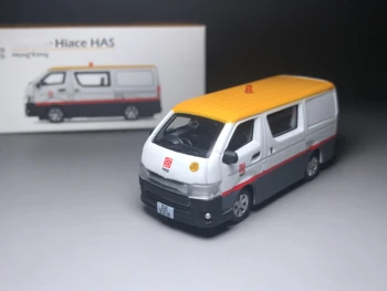Pequena 1/64 167 Hiace TEM Van Fundido Modelo de Carro de Coleção de Edição Limitada de carros de Brinquedo