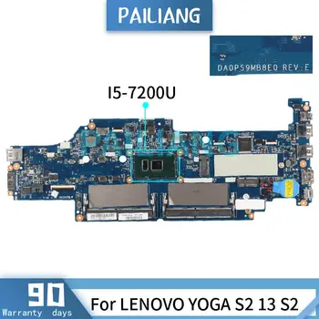 Placa-mãe Para o LENOVO YOGA S2 13 S2 I5-7200U Laptop placa-mãe DA0PS9MB8E0 SR2ZU DDR4 Testado OK