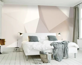 beibehang Personalizada foto de papel de parede 3d Nórdicos sólido geométrico plano de fundo simples papéis de parede decoração papel de parede, papel de parede 3d 2