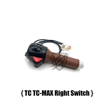 Para SOCO TC Max TS TC-Max Original Rode o Rotary Punho para a Esquerda e para a Direita Combinação Interruptor de Botão Dedicado pega da Tampa 2