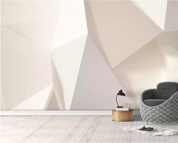 beibehang Personalizada foto de papel de parede 3d Nórdicos sólido geométrico plano de fundo simples papéis de parede decoração papel de parede, papel de parede 3d 3